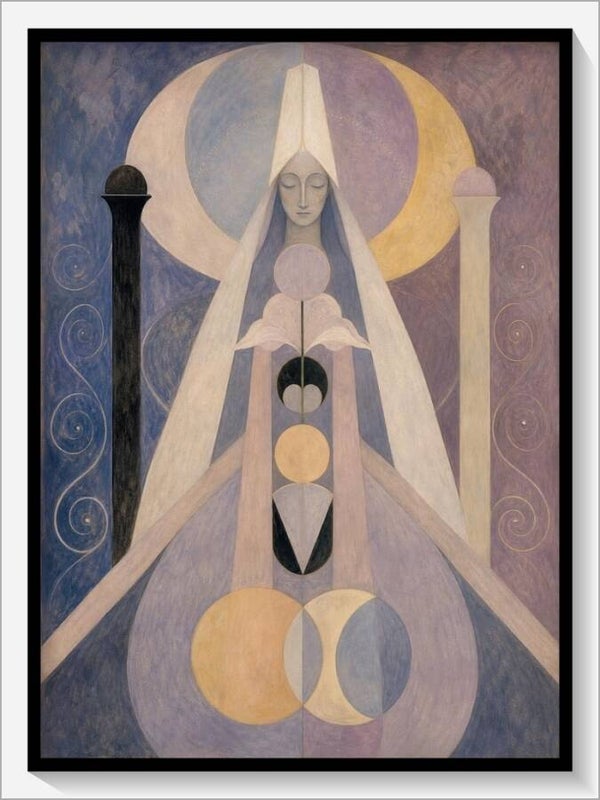 Klint Tarot „V Der Hohepriester“