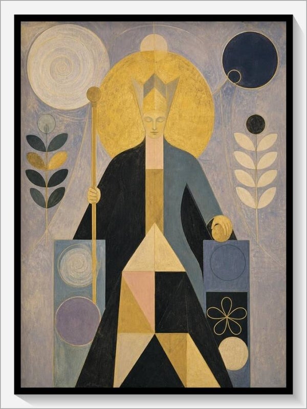 Klint Tarot „IV Der Herrscher“
