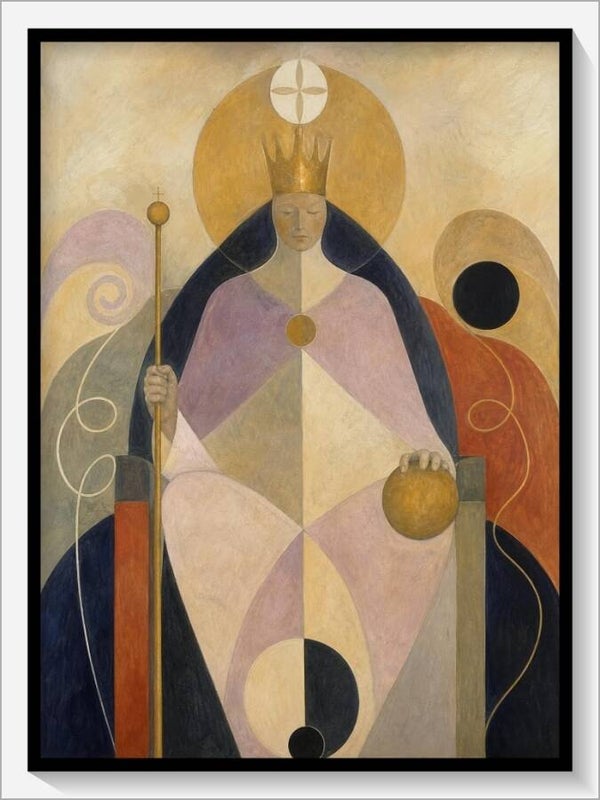 Klint Tarot „IV Der Herrscher“