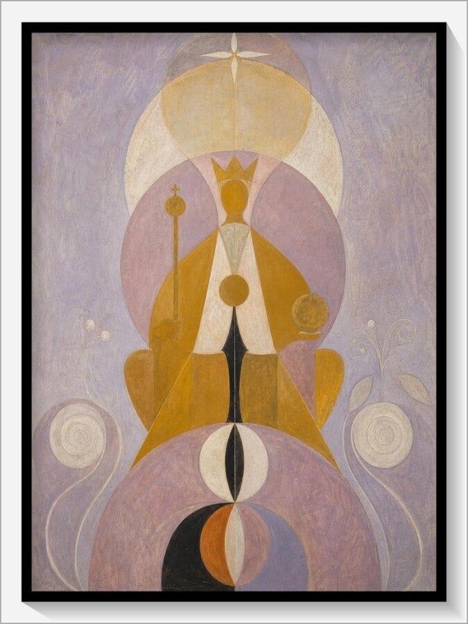 Klint Tarot „IV Der Herrscher“