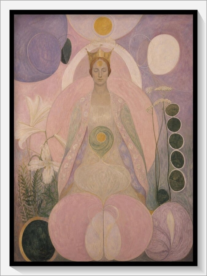 Klint Tarot „III Die Herrscherin“