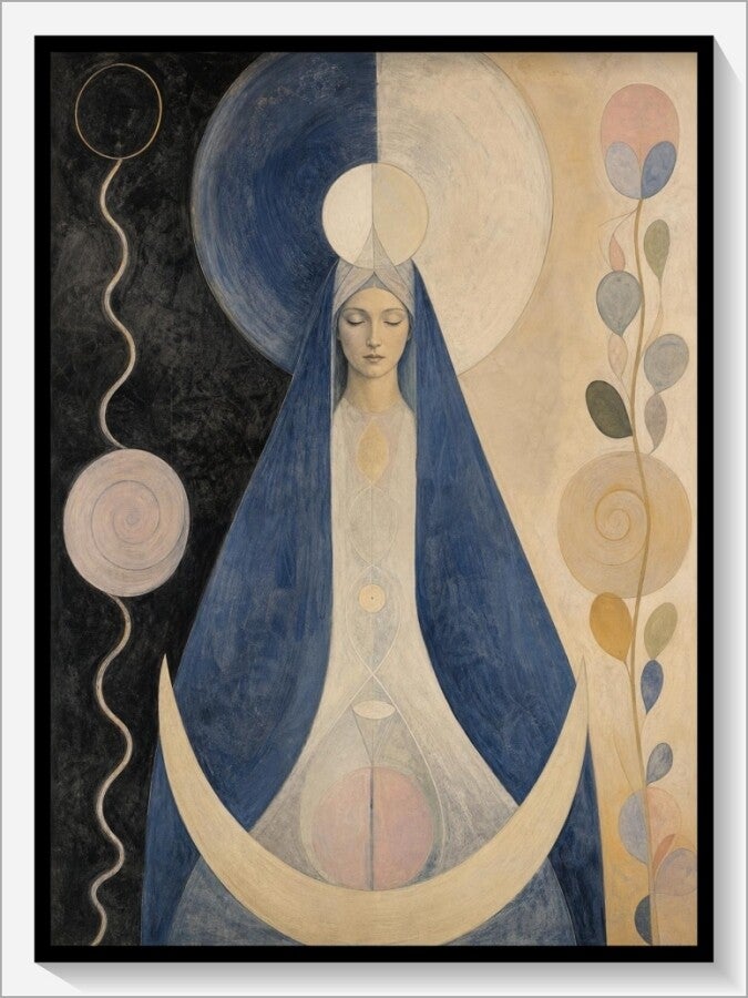 Klint Tarot „II Die Hohepriesterin“