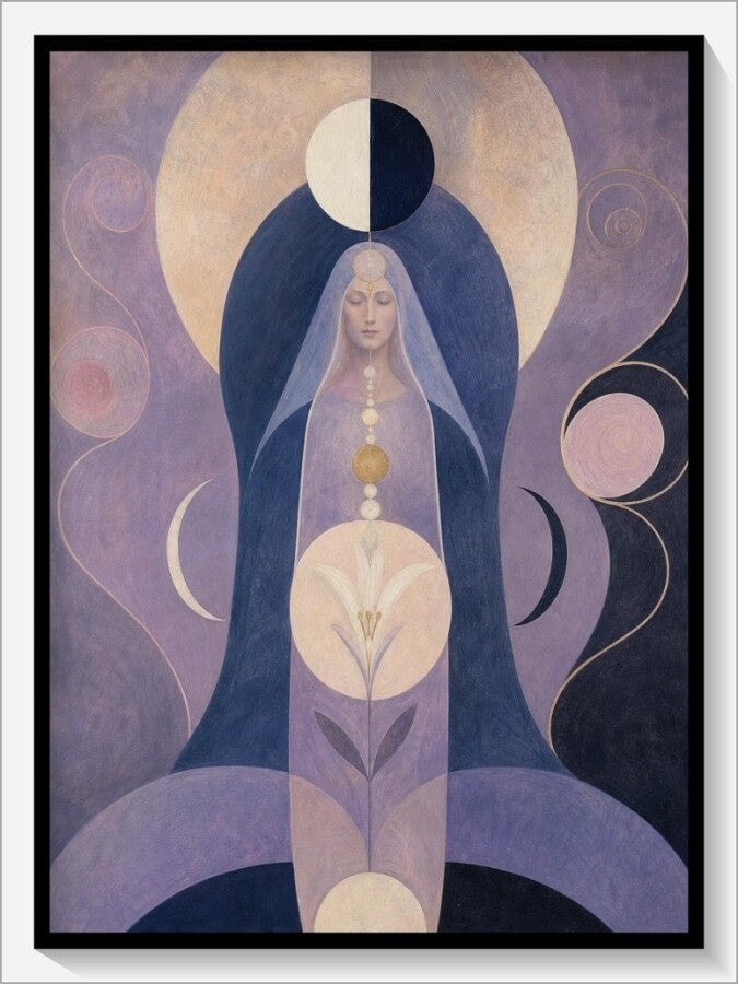 Klint Tarot „II Die Hohepriesterin“