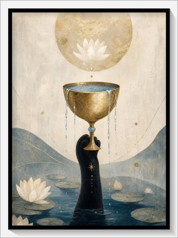 MoonCats Tarot „As der Kelche“