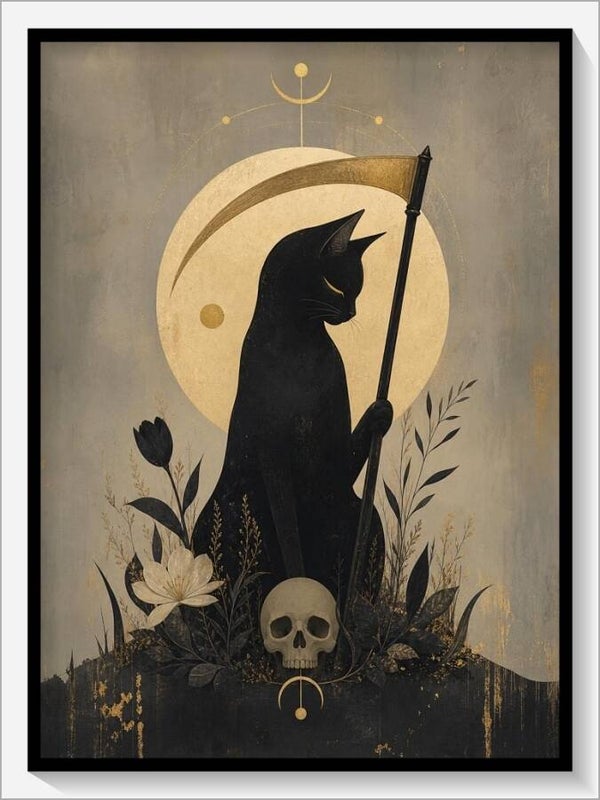 MoonCats Tarot „XIII Der Tod“