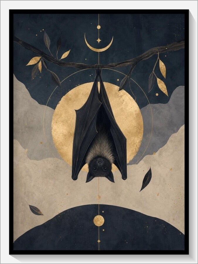 MoonCats Tarot „XII Der Hängende“