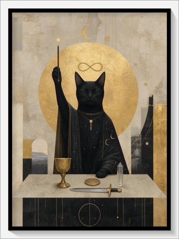 MoonCats Tarot „I Der Magier“