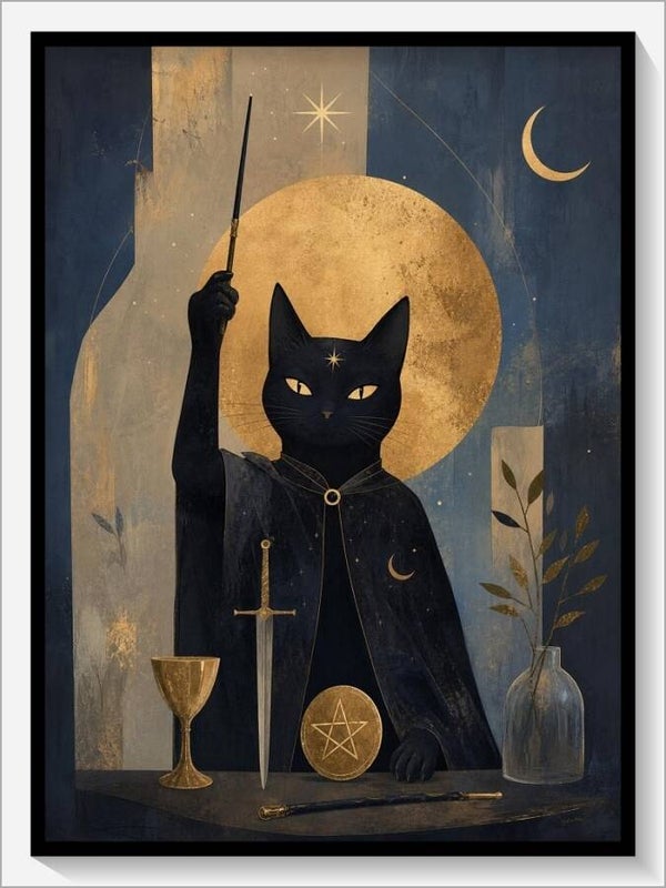 MoonCats Tarot „I Der Magier“