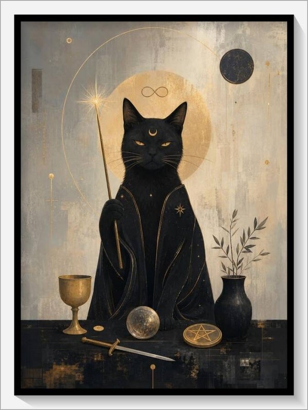 MoonCats Tarot „I Der Magier“