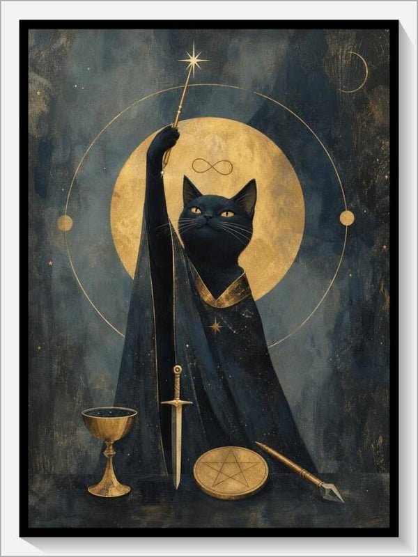 MoonCats Tarot „I Der Magier“