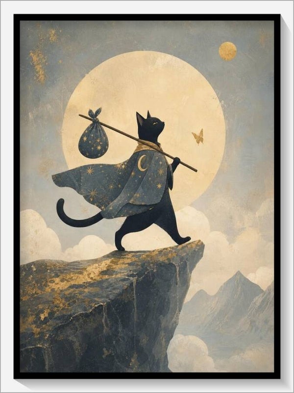MoonCats Tarot „0 Der Narr“