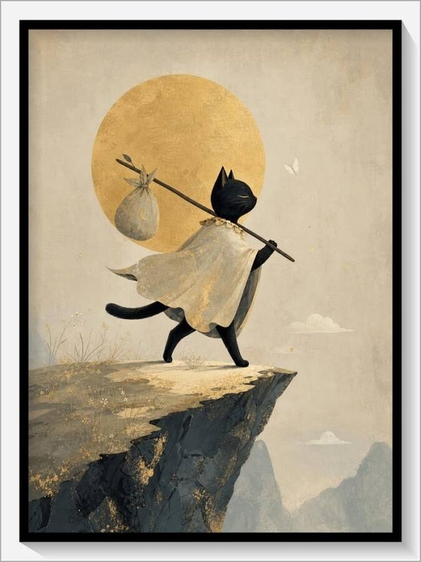 MoonCats Tarot „0 Der Narr“