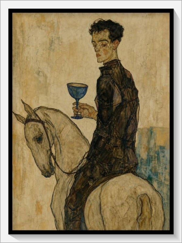 Schiele Tarot „Ritter der Kelche"