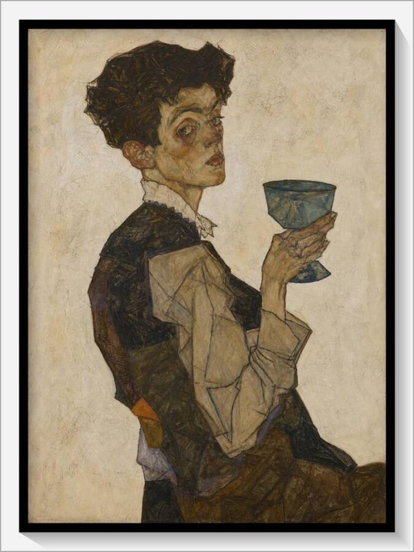 Schiele Tarot „Bube der Kelche"