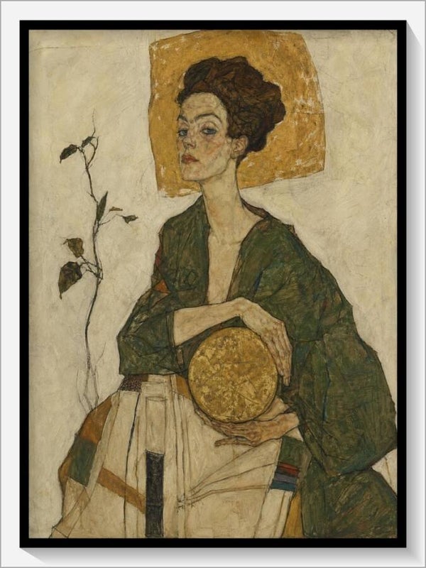 Schiele Tarot „Königin der Münzen"