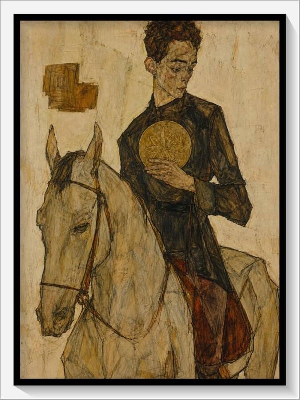 Schiele Tarot „Ritter der Münzen"