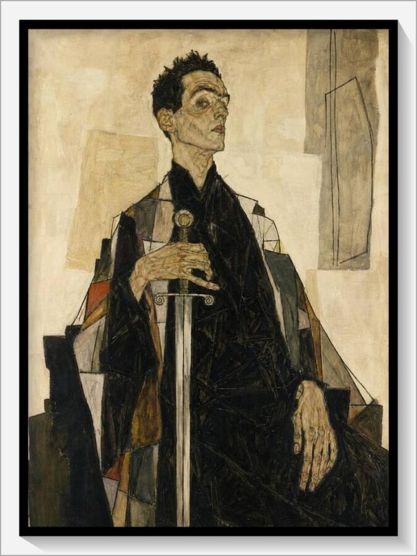 Schiele Tarot „König der Schwerter"