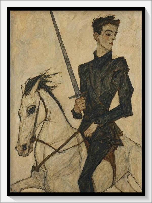 Schiele Tarot „Ritter der Schwerter"