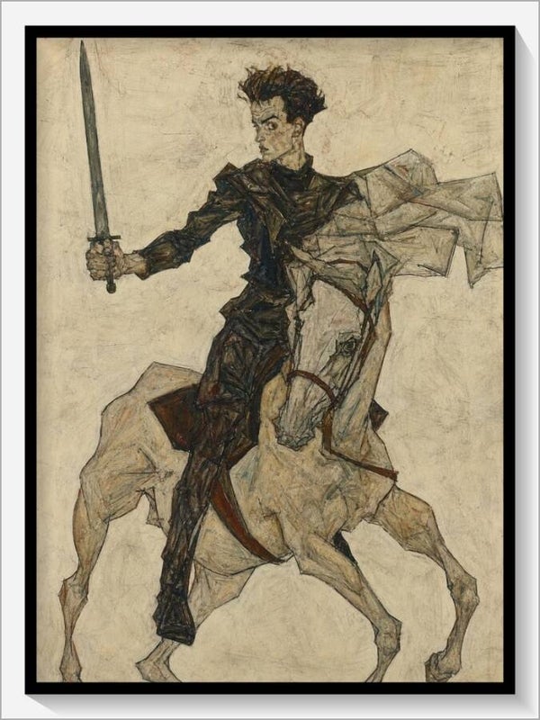 Schiele Tarot „Ritter der Schwerter"
