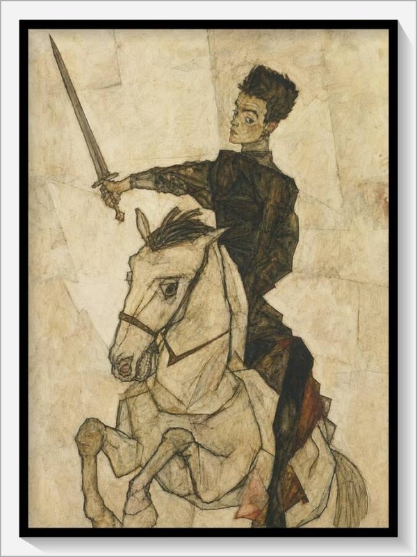 Schiele Tarot „Ritter der Schwerter"