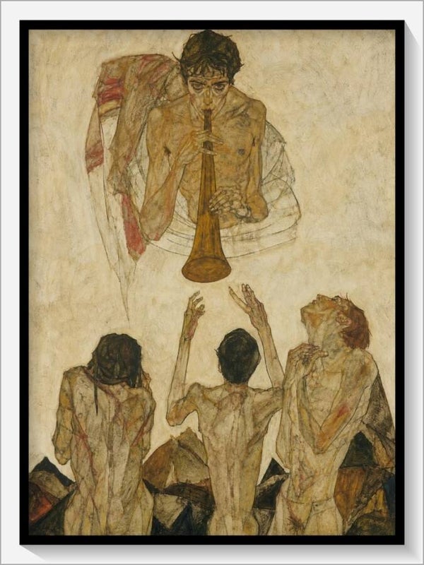 Schiele Tarot „XX Das Gericht"