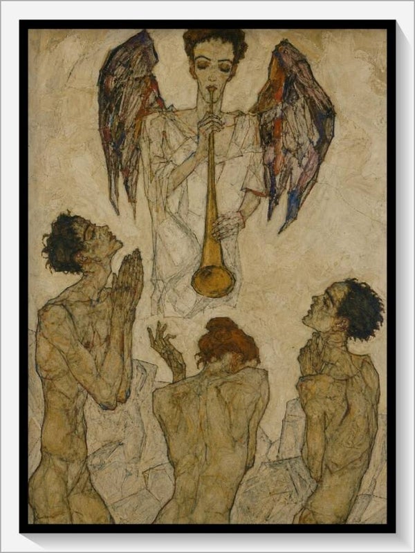 Schiele Tarot „XX Das Gericht"