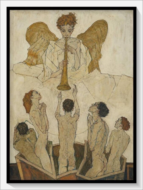 Schiele Tarot „XX Das Gericht"