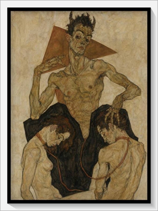 Schiele Tarot „XV Der Teufel"