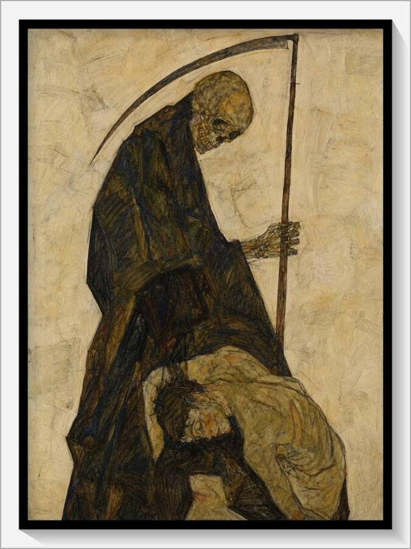 Schiele Tarot „XIII Der Tod"