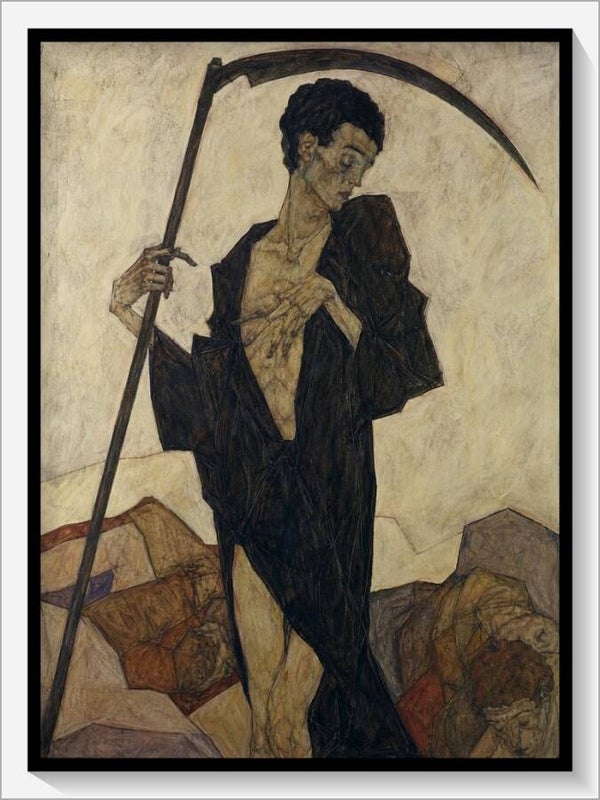 Schiele Tarot „XIII Der Tod"