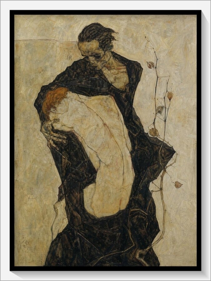 Schiele Tarot „XIII Der Tod"