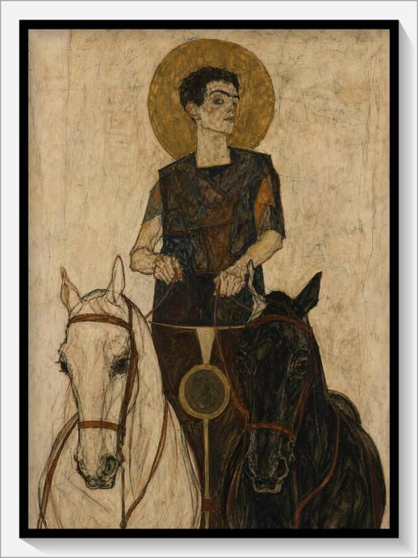 Schiele Tarot „VII Der Wagen“