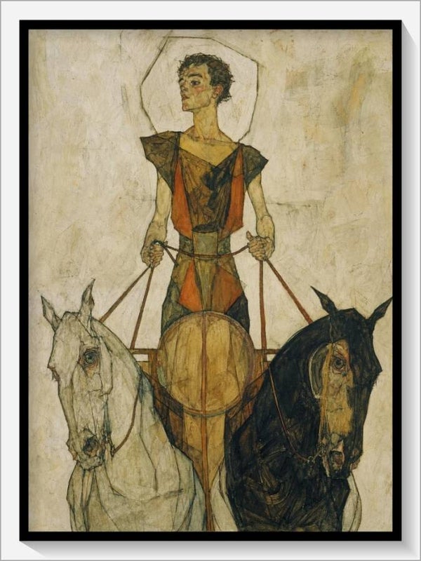 Schiele Tarot „VII Der Wagen“