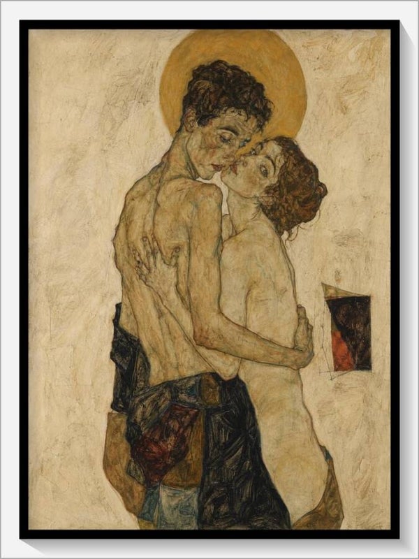 Schiele Tarot „VI Die Liebenden“