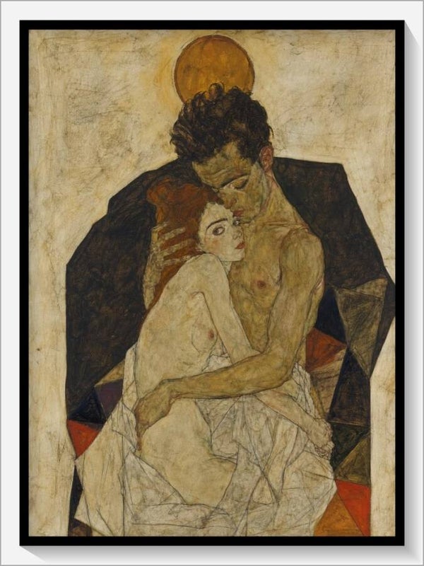 Schiele Tarot „VI Die Liebenden“