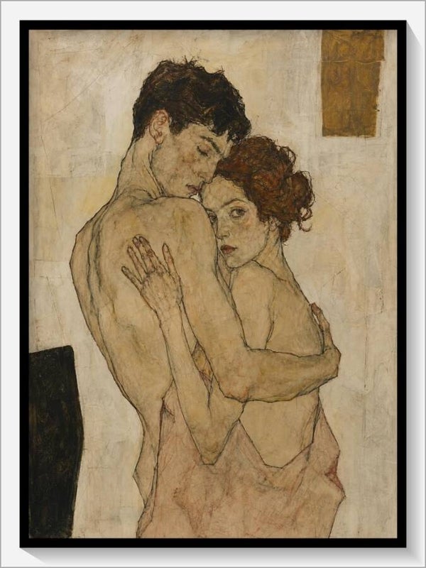 Schiele Tarot „VI Die Liebenden“