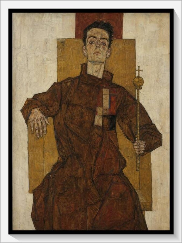 Schiele Tarot „IV Der Herrscher“