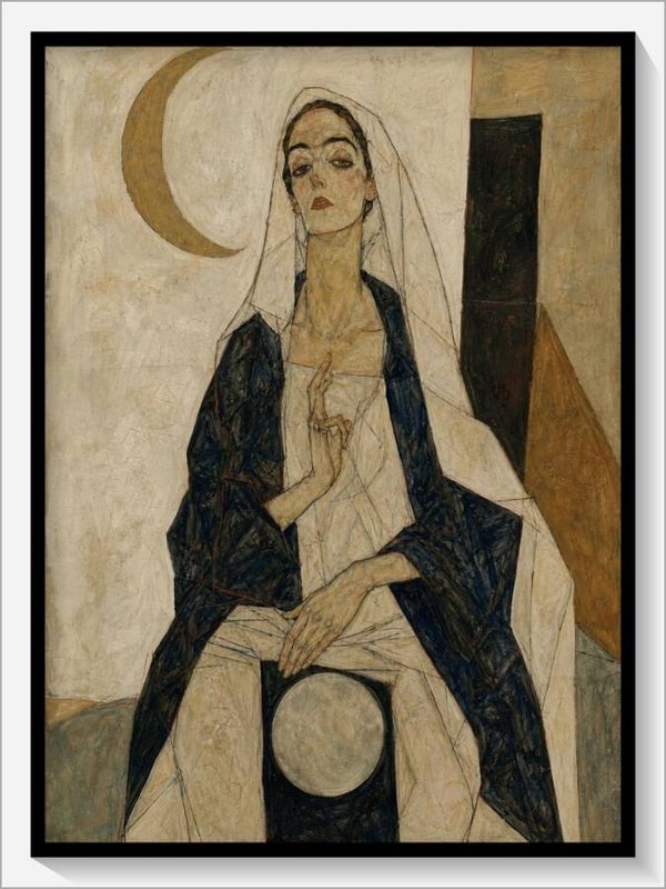 Schiele Tarot „II Die Hohepriesterin“
