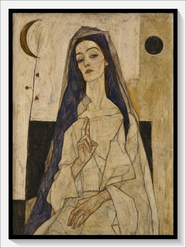Schiele Tarot „II Die Hohepriesterin“