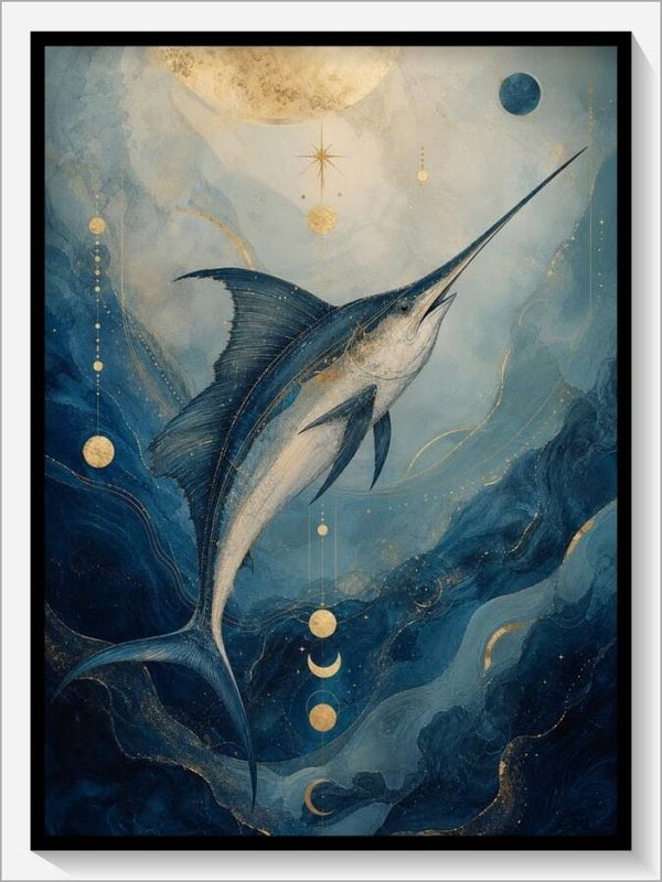 Krafttier „Der Schwertfisch"