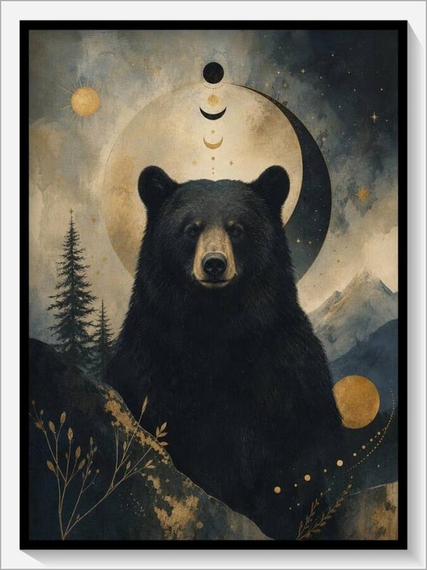 Krafttier „Der Schwarzbär"