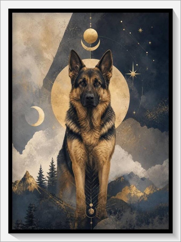Krafttier „Der Schäferhund"