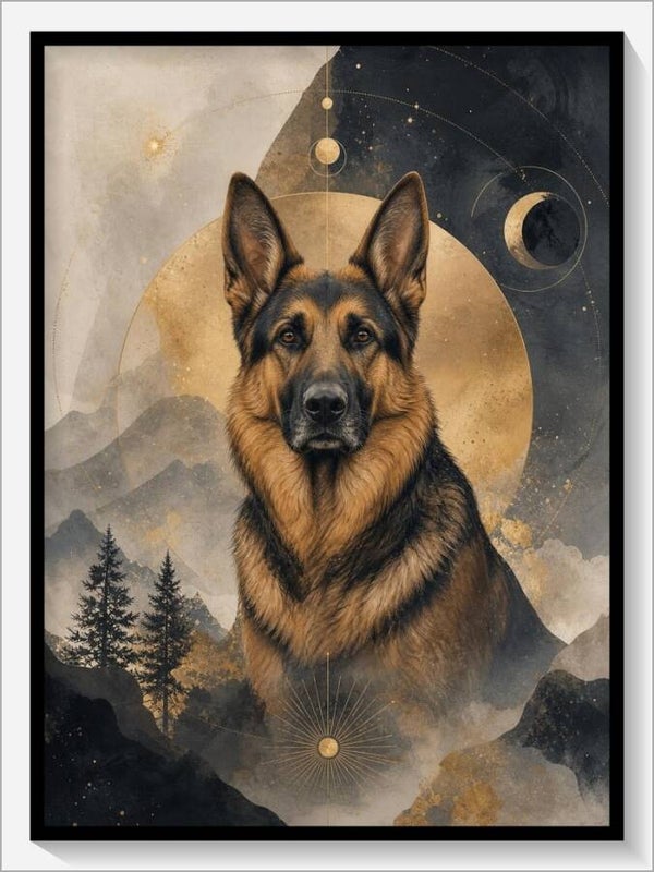Krafttier „Der Schäferhund"