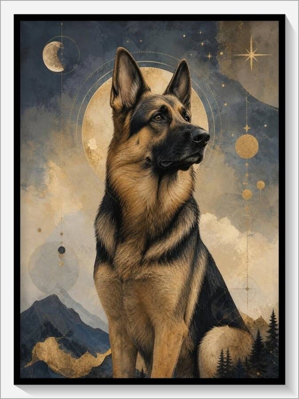 Krafttier „Der Schäferhund"