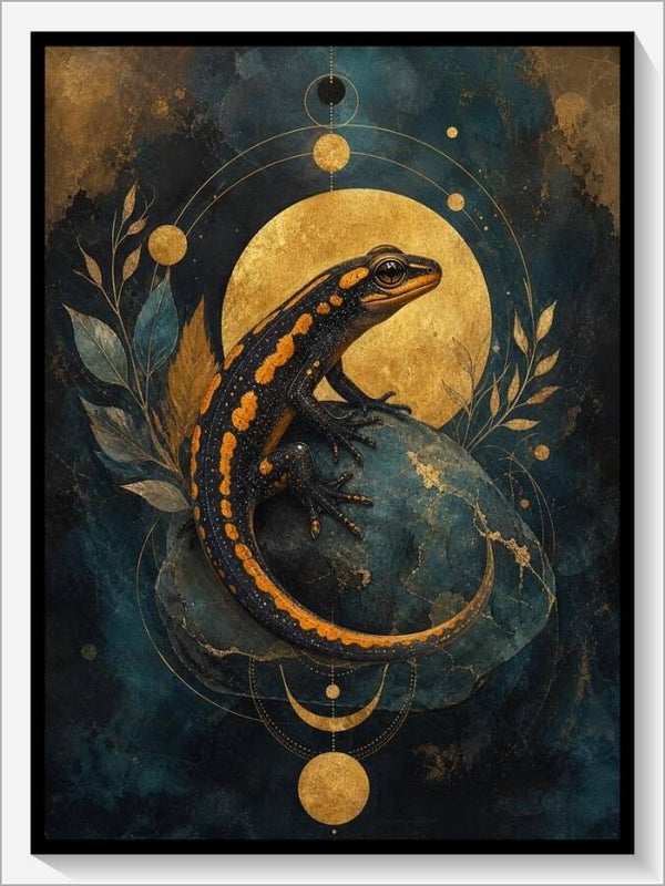 Krafttier „Der Salamander"