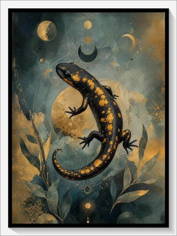 Krafttier „Der Salamander"