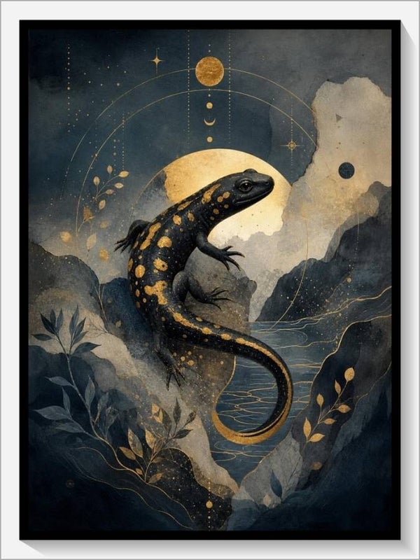 Krafttier „Der Salamander"