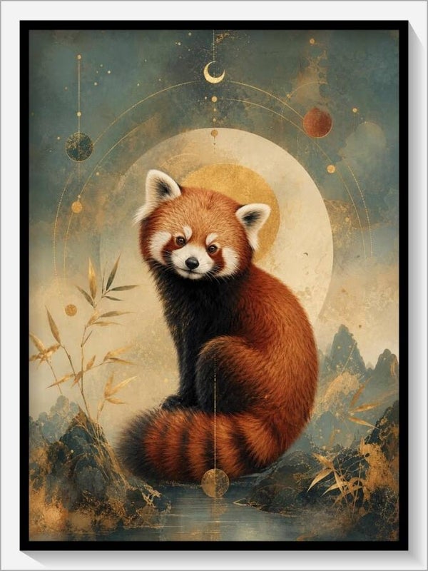 Krafttier „Der Rote Panda"