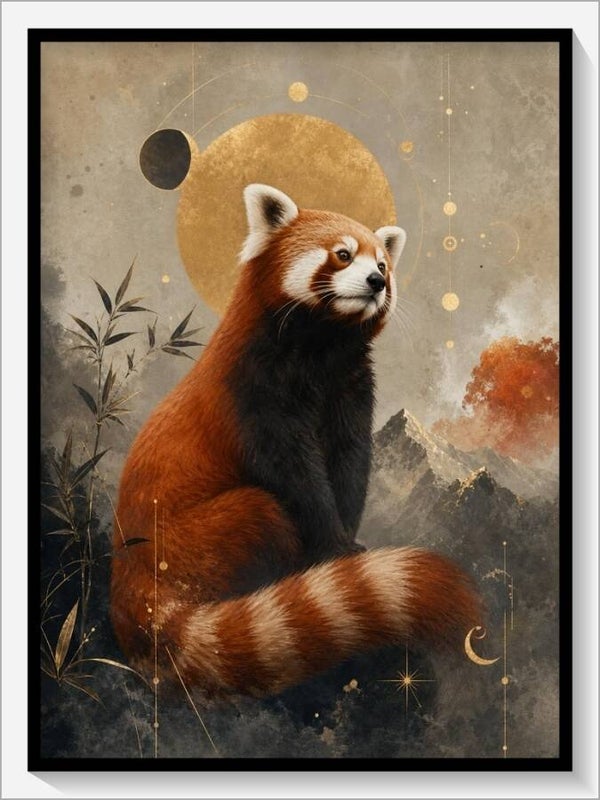 Krafttier „Der Rote Panda"
