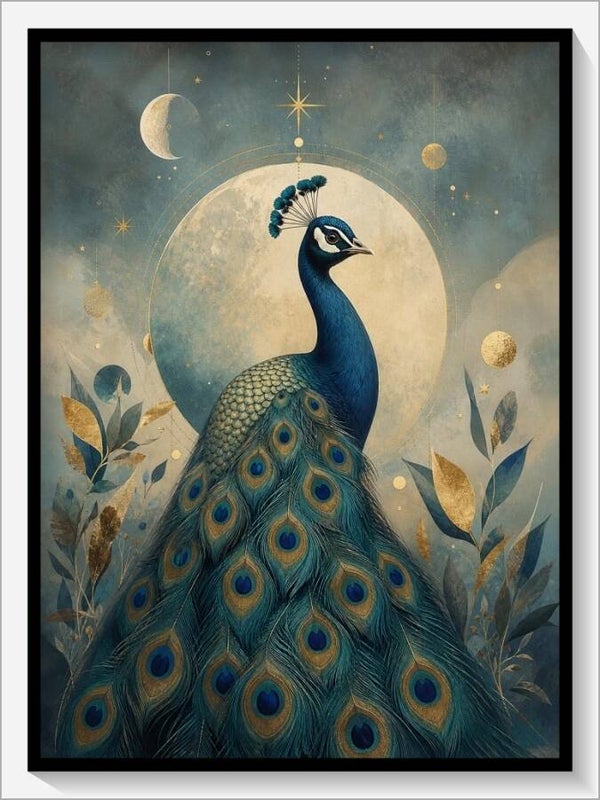 Krafttier „Der Pfau"
